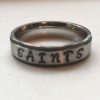 Falcons Hand Stamped Stainless Steel Band 6mm - Image 6