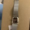 Skagen Ladies 21mm Watch Silver Tone Mesh Dress Mother Of Pearl Dial New Battery - Image 4