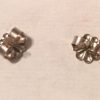 4 carat CZ (Cubic Zirconia) earring studs. - Image 2