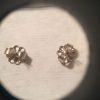 4 carat CZ (Cubic Zirconia) earring studs. - Image 5