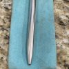 Tiffany & Co Sterling Silver Pen Vintage T Clip With Pouch - Image 5