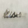 Personalized Sterling Silver Word Ring - Image 2