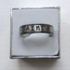 Falcons Hand Stamped Stainless Steel Band 6mm - Image 2